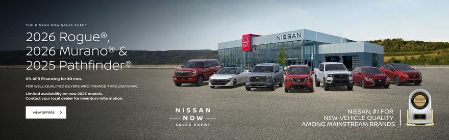 2026 Rogue, 2026 Murano & 2025 Pathfinder